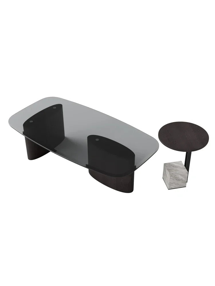 Minimalist Glass Coffee Table Living Room Villa Household Solid Wood Modern Light Luxury Eight-Immortal Table
Minimalist Glass Coffee Table Living Room Villa Household Solid Wood Modern Light Luxury Eight-Immortal Table