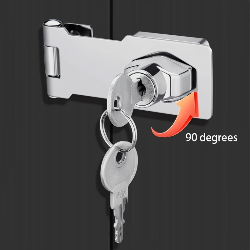 Furniture Safety Lock, Easy to Install, Anti-Theft Padlock, Suitable for Cabinets, Mailboxes, Drawers and Door Locks
Furniture Safety Lock, Easy to Install, Anti-Theft Padlock, Suitable for Cabinets, Mailboxes, Drawers and Door Locks