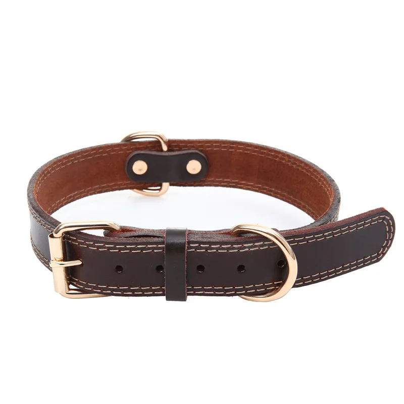The New Dog Leash Dog Collar Dog Accessories Dog Harness and Leash Set Genuine Leather Cowhide Adjustable Fashion
The New Dog Leash Dog Collar Dog Accessories Dog Harness and Leash Set Genuine Leather Cowhide Adjustable Fashion