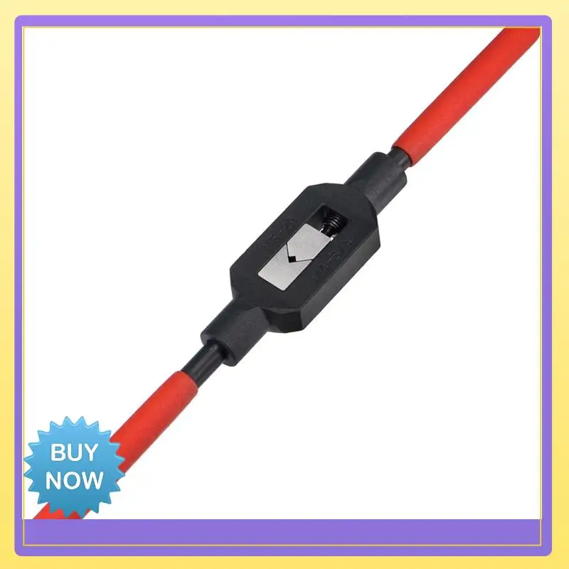 1 Piece Adjustable Tap Wrench Handle Black & Red Steel For 1/4-3/4Inch (UNC/UNF) / Metric M5-M20 Taps
1 Piece Adjustable Tap Wrench Handle Black & Red Steel For 1/4-3/4Inch (UNC/UNF) / Metric M5-M20 Taps