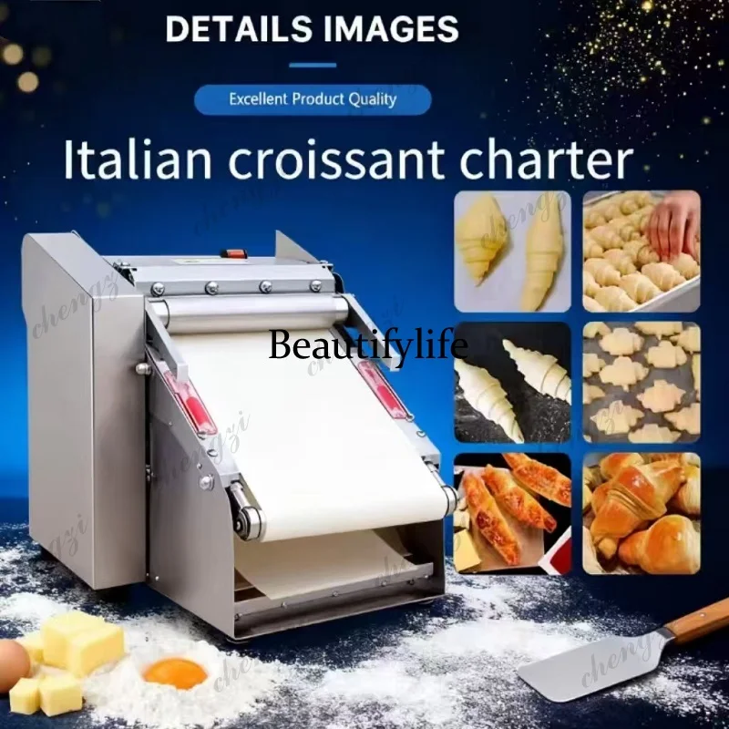 SS81Industrial High-Quality Croissant Making Machine Dough Rolling Machine Electric Bread Roll Forming Machine
SS81Industrial High-Quality Croissant Making Machine Dough Rolling Machine Electric Bread Roll Forming Machine
