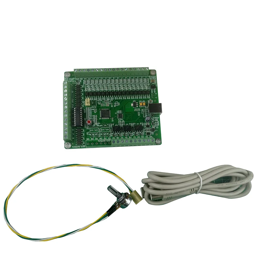 NEW 3axis 5axis control board MACH3 USB CNC engraving machine Control card Interface card (NPN version) External power supply
NEW 3axis 5axis control board MACH3 USB CNC engraving machine Control card Interface card (NPN version) External power supply