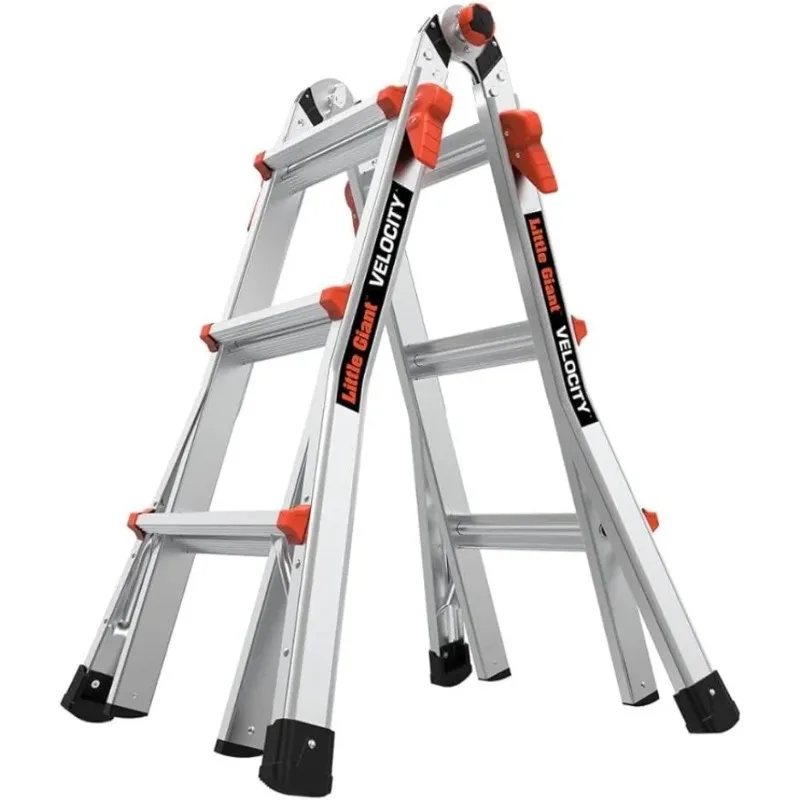 Little Giant Ladder Systems, Velocity, M13, 13 Ft, Multi-Position Ladder, Aluminum, Type 1A, 300 lbs Weight Rating, (15413-001)
Little Giant Ladder Systems, Velocity, M13, 13 Ft, Multi-Position Ladder, Aluminum, Type 1A, 300 lbs Weight Rating, (15413-001)