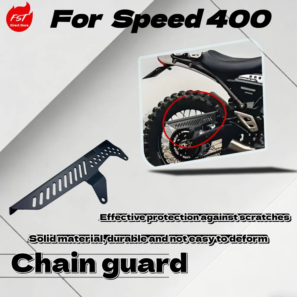 Modified CNC Chain Guard Sprocket Cover Gear Protector for Speed 400 Motorcycle Accessories
Modified CNC Chain Guard Sprocket Cover Gear Protector for Speed 400 Motorcycle Accessories