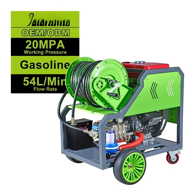 Double Cylinder Gasoline Pipe Blockage Cleaning Machine Pipeline Dredging Water Sewer Jetting Machine
Double Cylinder Gasoline Pipe Blockage Cleaning Machine Pipeline Dredging Water Sewer Jetting Machine