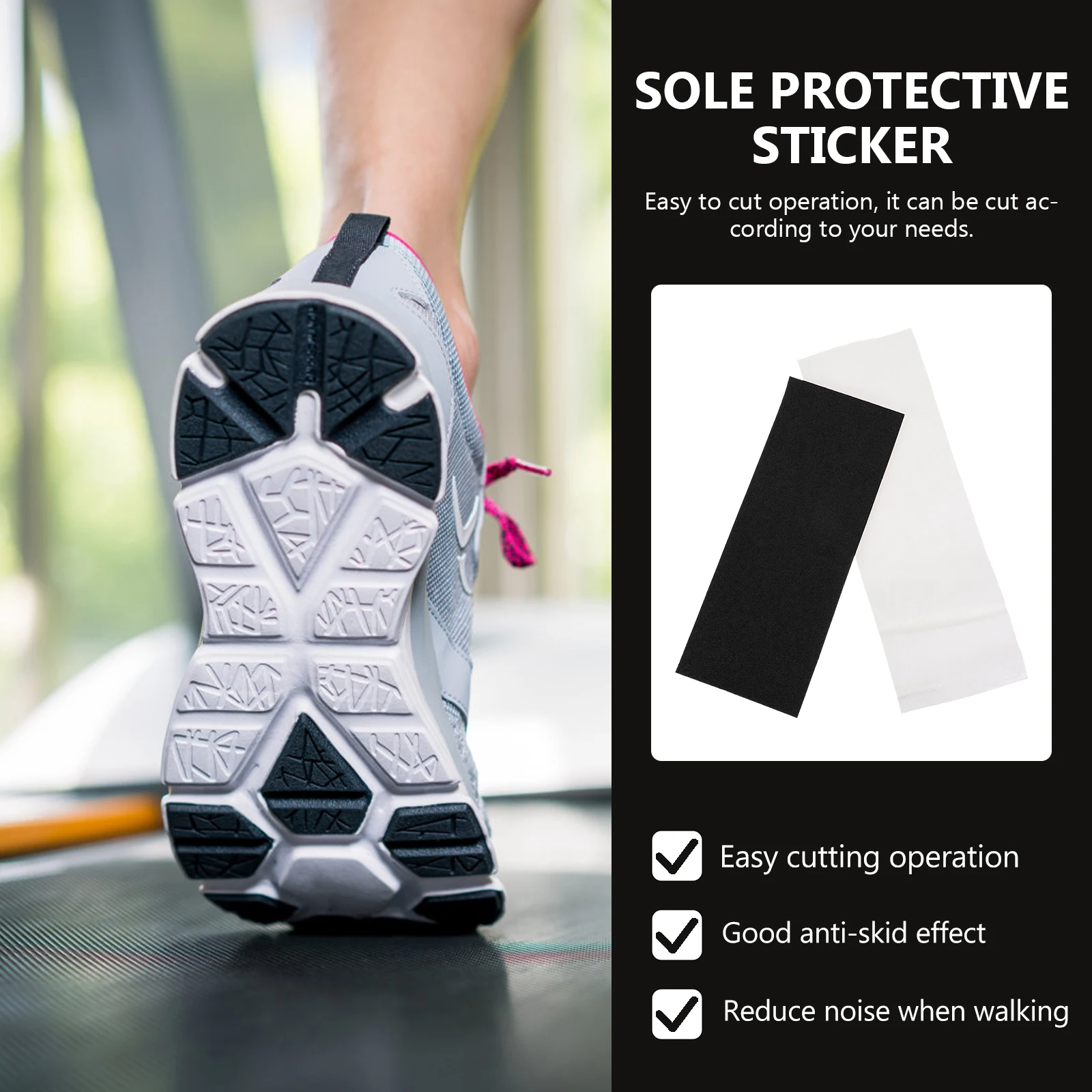 2pcs Anti-slip Premium Rubber Wear-resistant Non-slip High Heel Protector Self-adhesive Easy Cut Sole Film Outsole
2pcs Anti-slip Premium Rubber Wear-resistant Non-slip High Heel Protector Self-adhesive Easy Cut Sole Film Outsole