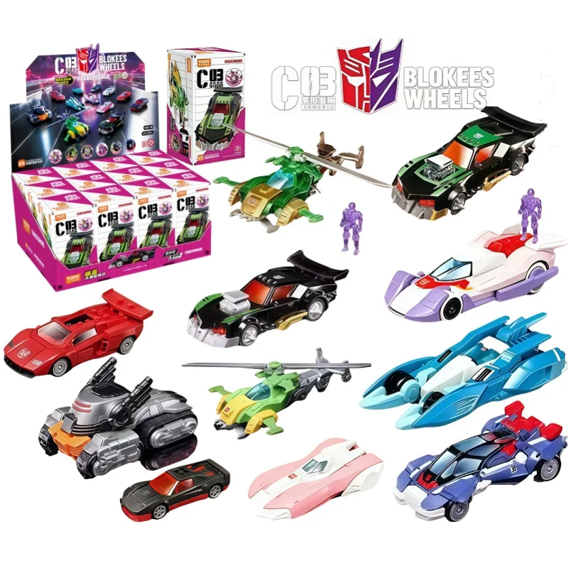 Blokees New Original Transformers Blind Box C03 Racing Series Car Model Movable DIY Assembled Vehicle Collectible Toy Fans Gift
Blokees New Original Transformers Blind Box C03 Racing Series Car Model Movable DIY Assembled Vehicle Collectible Toy Fans Gift