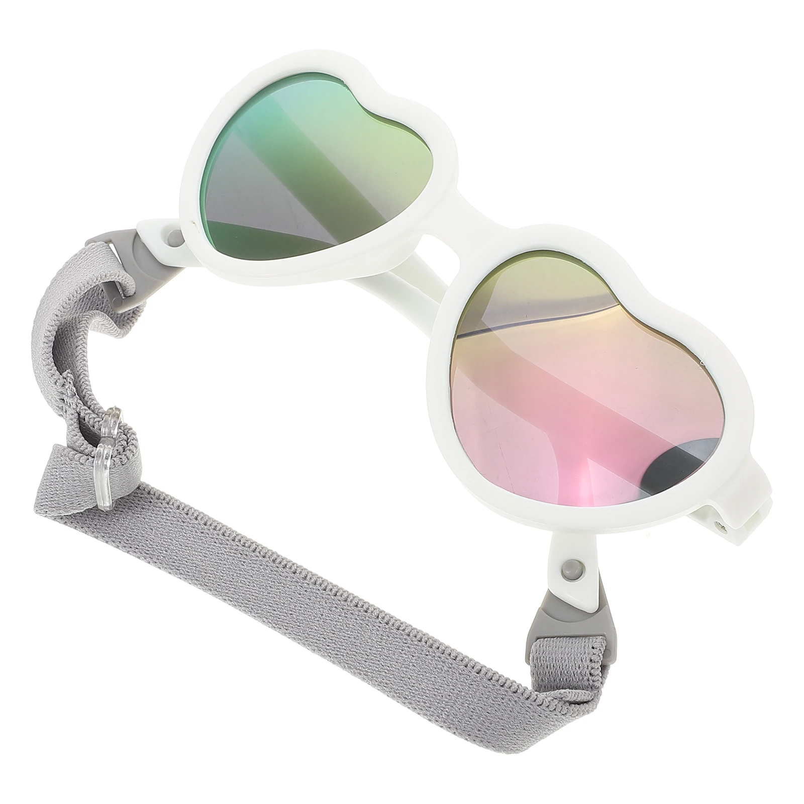 Children Sunglasses Heart Shaped Kids UV400 Polarized Infant Girl Lightweight Fashionable Strap Adjustable Outdoor
Children Sunglasses Heart Shaped Kids UV400 Polarized Infant Girl Lightweight Fashionable Strap Adjustable Outdoor