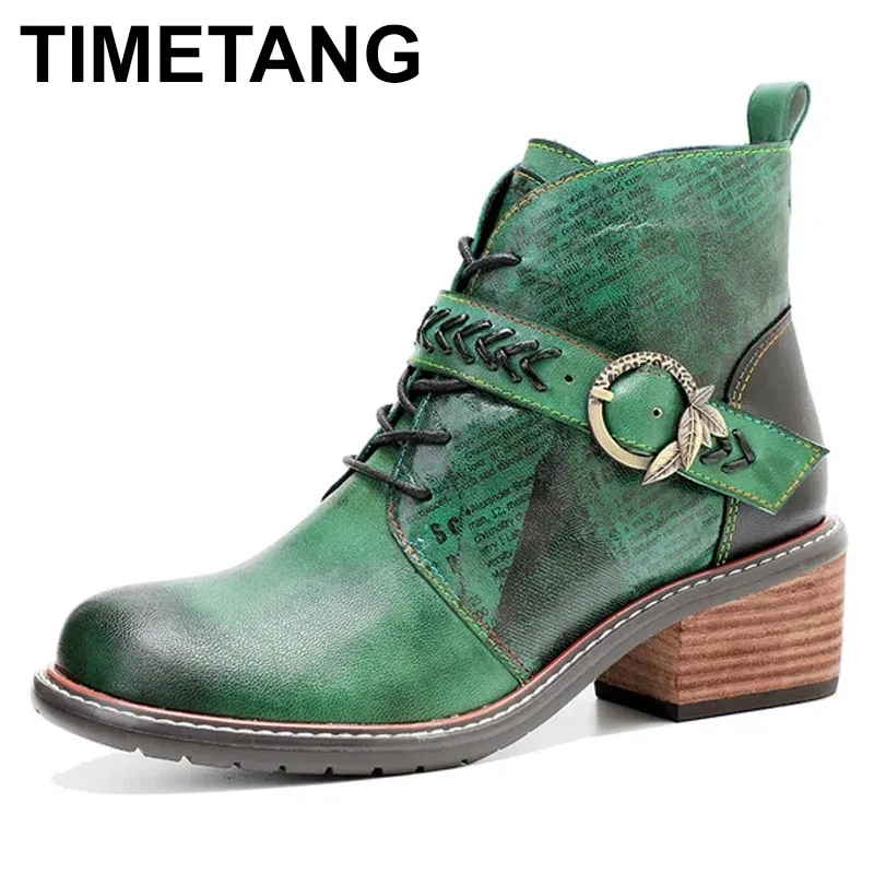 Ankle Boots Women Shoes Genuine Leather Round Toe Sewing 2024 New National Style Leisure Handmade Platform Boots
Ankle Boots Women Shoes Genuine Leather Round Toe Sewing 2024 New National Style Leisure Handmade Platform Boots