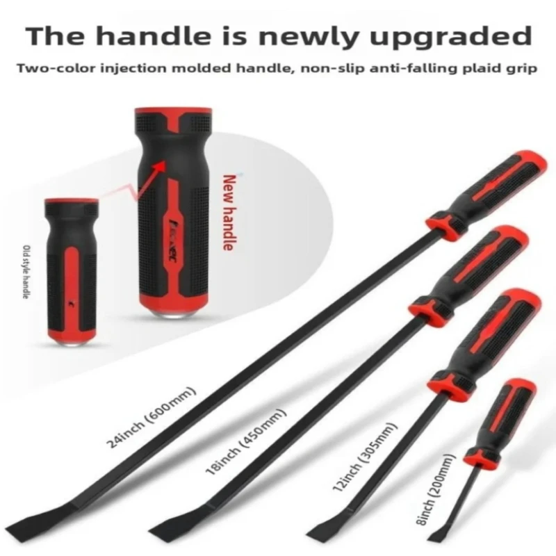 With Impact Cap And Non-Slip Handle Removal Nail Pulling Scratch-Free Tire Levering Multifunctional Tire Repair Tool Pry Bar
With Impact Cap And Non-Slip Handle Removal Nail Pulling Scratch-Free Tire Levering Multifunctional Tire Repair Tool Pry Bar
