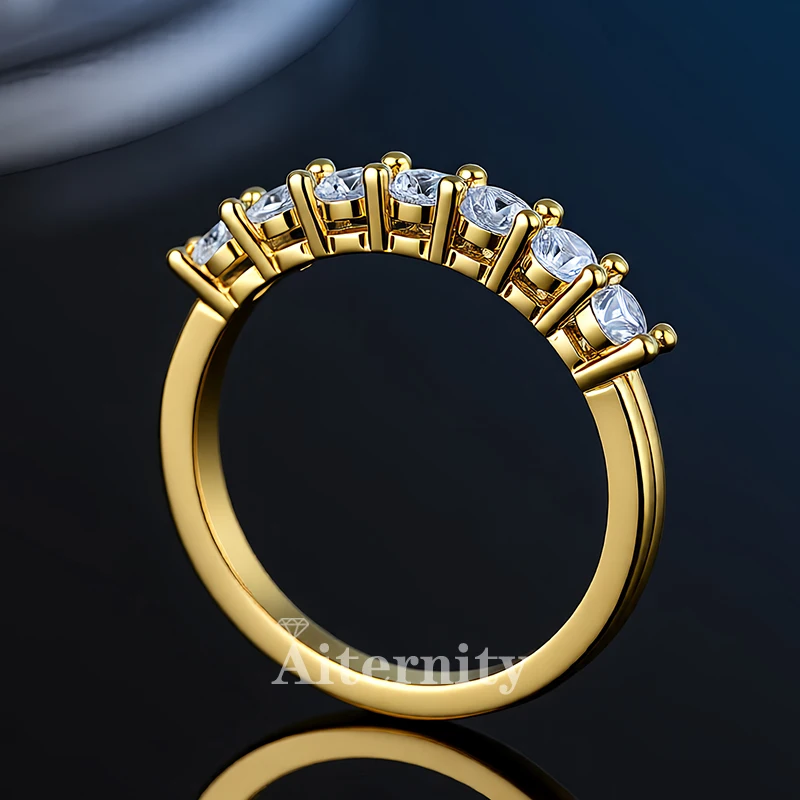 3mm D Color Moissanite Wedding Band Ring 925 Sterling Silver 18K Gold Plated Eternity Band Engagament Rings Wholesale
3mm D Color Moissanite Wedding Band Ring 925 Sterling Silver 18K Gold Plated Eternity Band Engagament Rings Wholesale