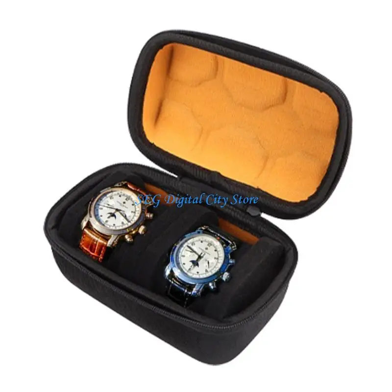 U75B Smartwatch Carrying Case 2 Slot Storage Box Shockproof Portable Jewelry Organizers Solution for Collectors & Enthusiasts
U75B Smartwatch Carrying Case 2 Slot Storage Box Shockproof Portable Jewelry Organizers Solution for Collectors & Enthusiasts