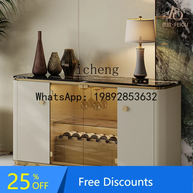 light luxury dining side cabinet storage post-modern marble restaurant high-end fashion gray glass entrance cabinet
light luxury dining side cabinet storage post-modern marble restaurant high-end fashion gray glass entrance cabinet