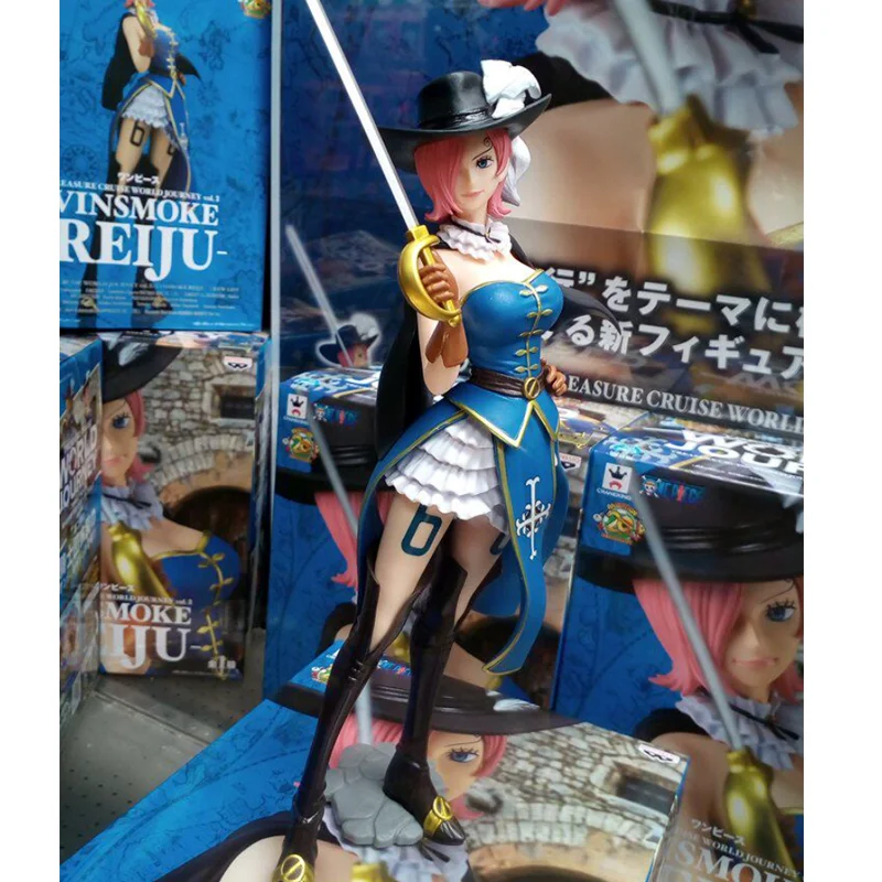 BANDAI Original Anime ONE PIECE TREASURE CRUISE 2 Vinsmoke Reiju Western Swordsman Character Action Model Desktop Ornaments
BANDAI Original Anime ONE PIECE TREASURE CRUISE 2 Vinsmoke Reiju Western Swordsman Character Action Model Desktop Ornaments