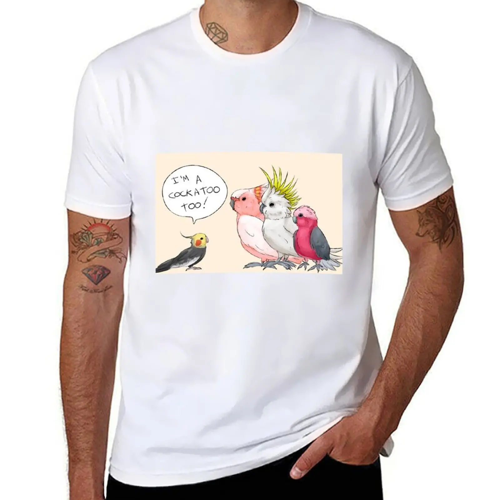 Cockatiel is a cockatoo too! T-Shirt t shirts for man graphic funny t shirt custom print T-Shirt
Cockatiel is a cockatoo too! T-Shirt t shirts for man graphic funny t shirt custom print T-Shirt