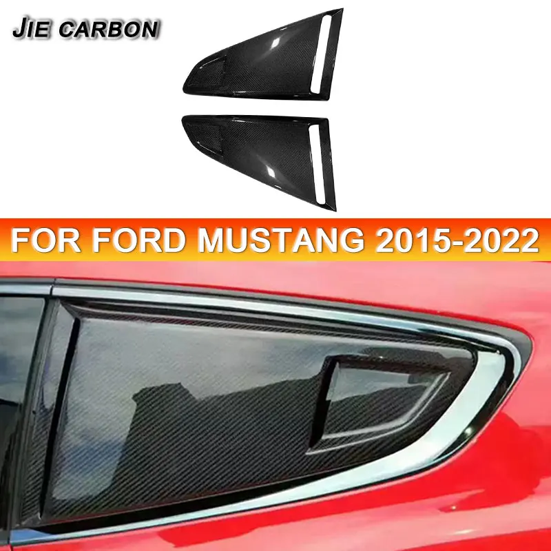 Carbon Fiber Shutters Car Rear Window Shutters Side Shutters Car Accessories Body Kits For Ford Mustang 2015-2022
Carbon Fiber Shutters Car Rear Window Shutters Side Shutters Car Accessories Body Kits For Ford Mustang 2015-2022