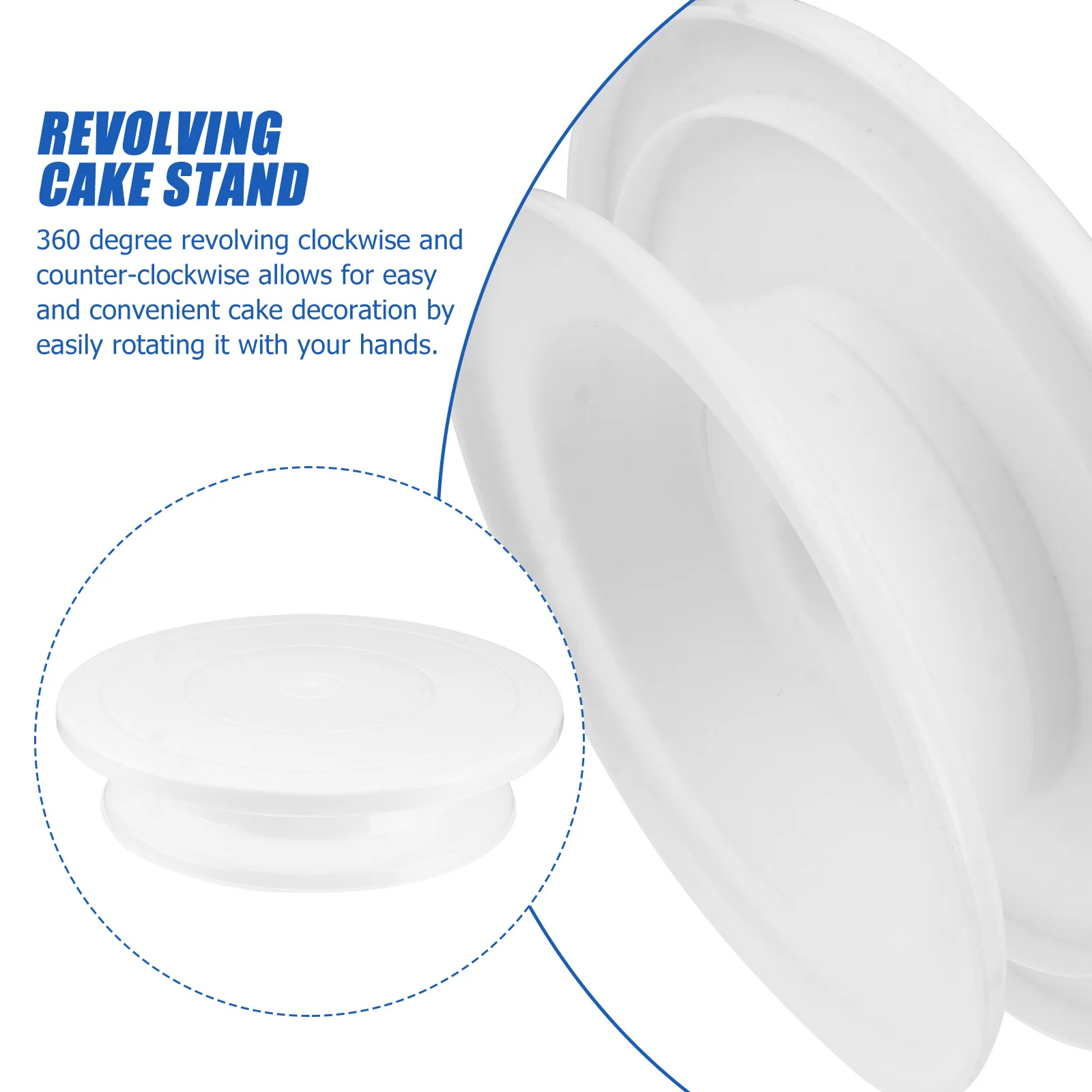 6pcs Turntable Set Rotating Decorating Stand Baking Tools Kit For Cake Decorating Cake Stand For Bakery Kitchen
6pcs Turntable Set Rotating Decorating Stand Baking Tools Kit For Cake Decorating Cake Stand For Bakery Kitchen