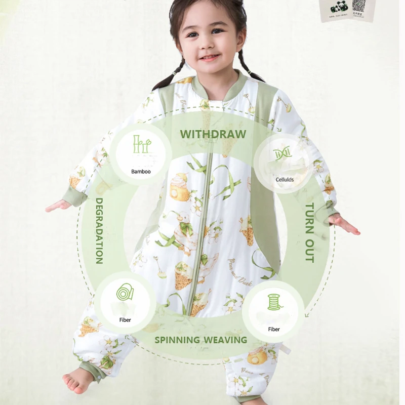 Winter Bamboo Fiber Sleeping Bag for Baby Long Sleeve Pure Cotton Pajamas for Newborn Baby Boys Girls Clothes Thick Sleeping Bag
Winter Bamboo Fiber Sleeping Bag for Baby Long Sleeve Pure Cotton Pajamas for Newborn Baby Boys Girls Clothes Thick Sleeping Bag