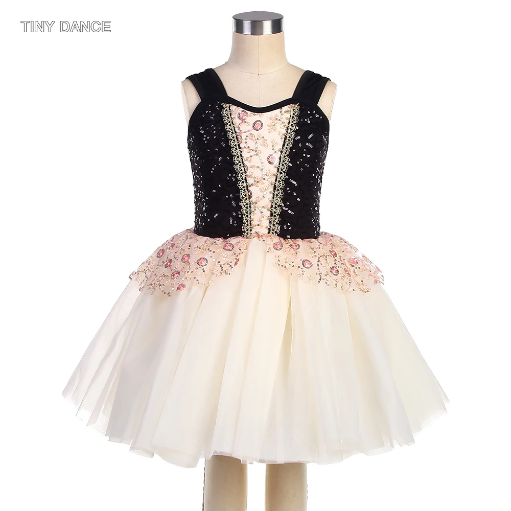 Wide Shoulder Ballet Dance Tutu Dress for Girls and Women Professional Tutus Black Sequin Ivory Romantic Tutu Skirts 23001
Wide Shoulder Ballet Dance Tutu Dress for Girls and Women Professional Tutus Black Sequin Ivory Romantic Tutu Skirts 23001