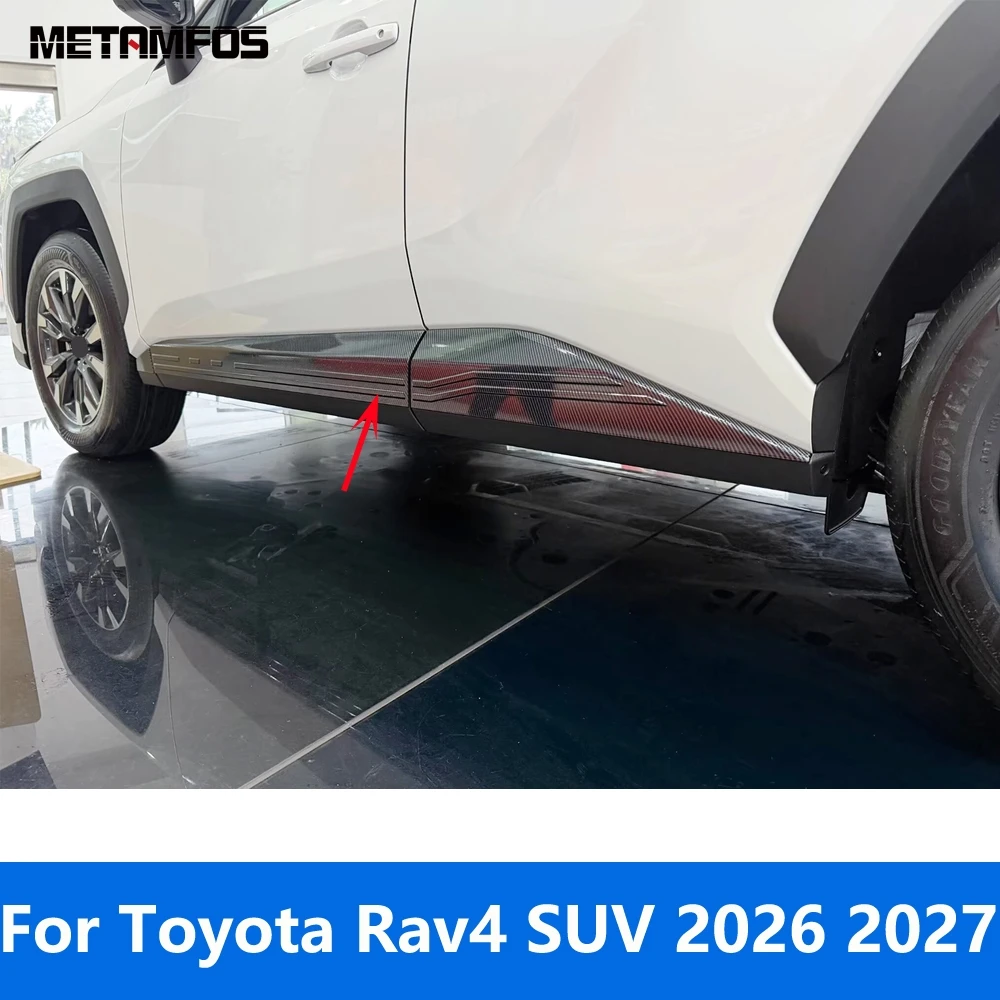For Toyota Rav4 Rav 4 2026 2027 Carbon Fiber Door Side Line Strip Body Skirt Moulding Trim Sticker Accessories Car Styling
For Toyota Rav4 Rav 4 2026 2027 Carbon Fiber Door Side Line Strip Body Skirt Moulding Trim Sticker Accessories Car Styling