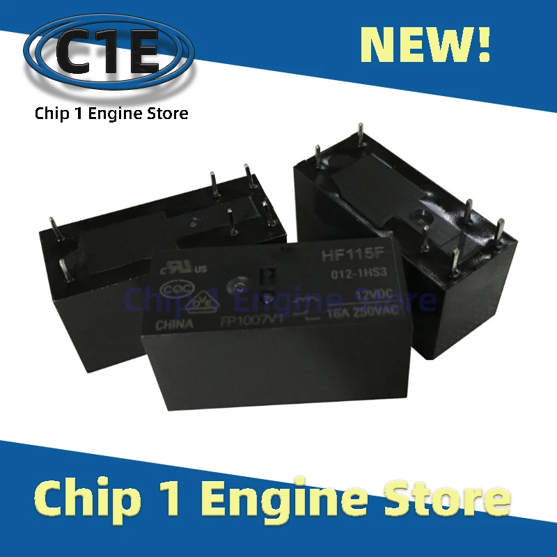 5PCS JQX-115F HF115F-I-005-1HS3 HF115F-I-012-1HS3 HF115F-I-024-1HS3 6 Pin 16A high surge relay
5PCS JQX-115F HF115F-I-005-1HS3 HF115F-I-012-1HS3 HF115F-I-024-1HS3 6 Pin 16A high surge relay