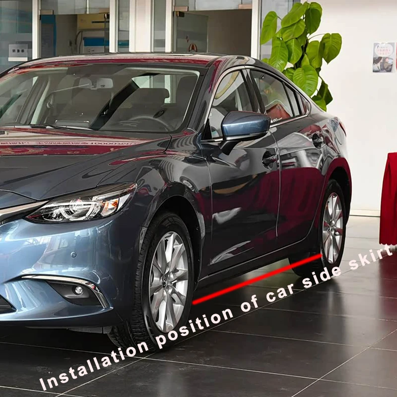 High Quality Car Side Skirt Extension Splitters Body Apron Lip Splitter Winglet Accessories ABS For Mazda 6 ATENZA 2020-2021
High Quality Car Side Skirt Extension Splitters Body Apron Lip Splitter Winglet Accessories ABS For Mazda 6 ATENZA 2020-2021