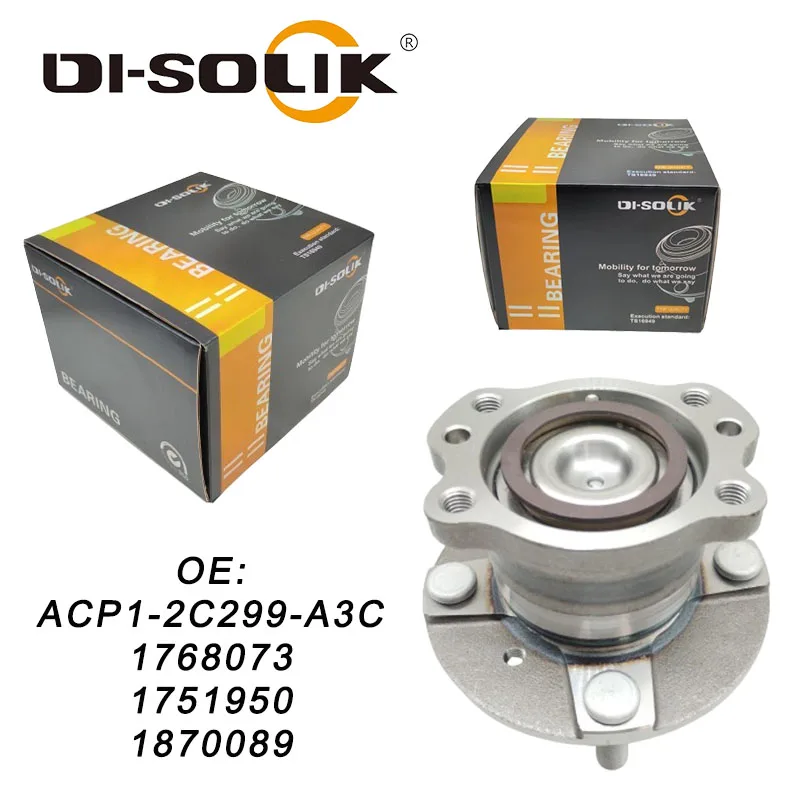 DI-SOLIK Auto Car Parts Rear Wheel Hub Bearing Assembly ACP1-2C299-A3C 1768073 ACP12C299A2C ACP12C299C1A for FORD B-MAX(JK)2012-
DI-SOLIK Auto Car Parts Rear Wheel Hub Bearing Assembly ACP1-2C299-A3C 1768073 ACP12C299A2C ACP12C299C1A for FORD B-MAX(JK)2012-
