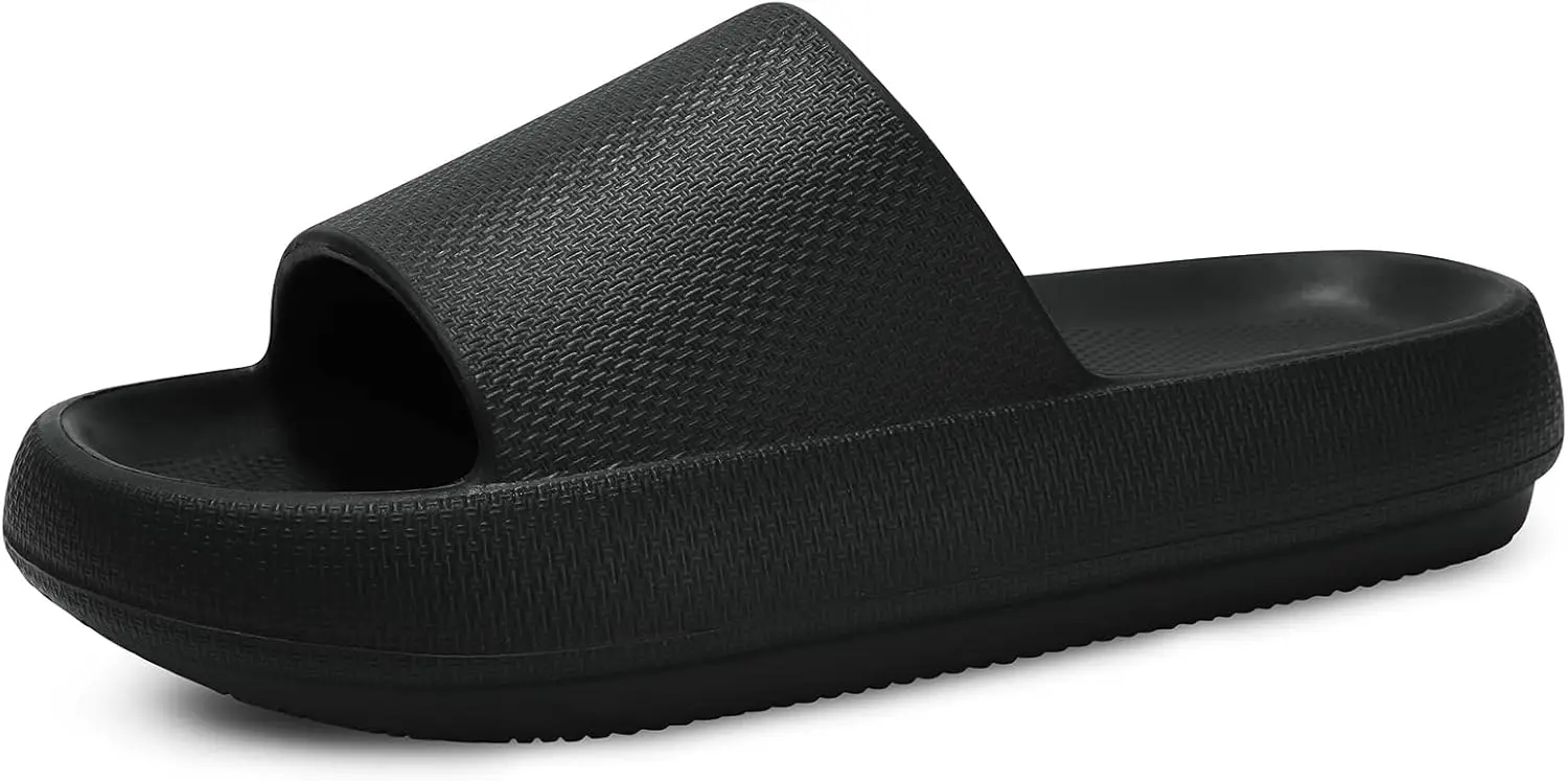 Non-Slip Bathroom Slippers for Men Women, Soft Thick Sole Indoor Outdoor Slides, Pillow Sandals
Non-Slip Bathroom Slippers for Men Women, Soft Thick Sole Indoor Outdoor Slides, Pillow Sandals