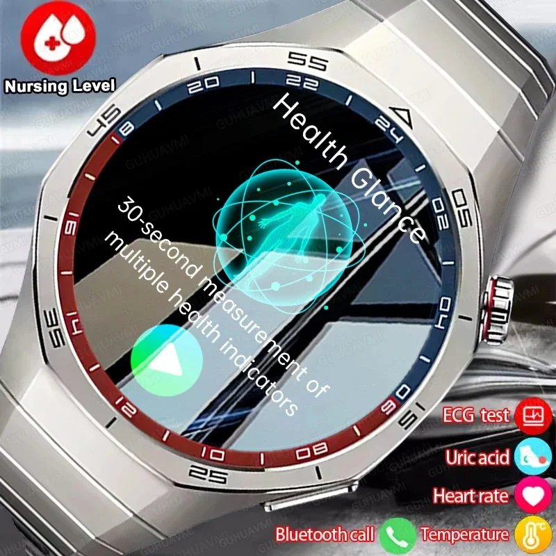 2026New Nursing Grade AI Health Analysis Smart Watch Men ECG+PPG Blood Pressure Lipids Uric Acid NFC Wireless HD Call Smartwatch
2026New Nursing Grade AI Health Analysis Smart Watch Men ECG+PPG Blood Pressure Lipids Uric Acid NFC Wireless HD Call Smartwatch