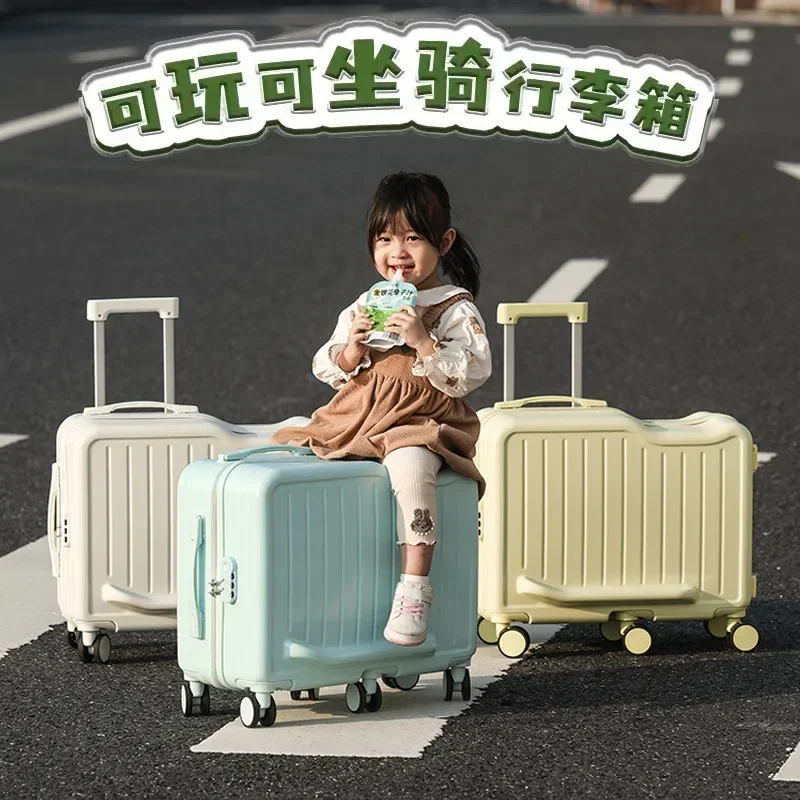 Children's Travel Suitcase Girl 22 Inch Pull Rod Bag Luggage Can Sit Baby Travel Bag with Kids Utili Seat Kids Carry-On Bag
Children's Travel Suitcase Girl 22 Inch Pull Rod Bag Luggage Can Sit Baby Travel Bag with Kids Utili Seat Kids Carry-On Bag