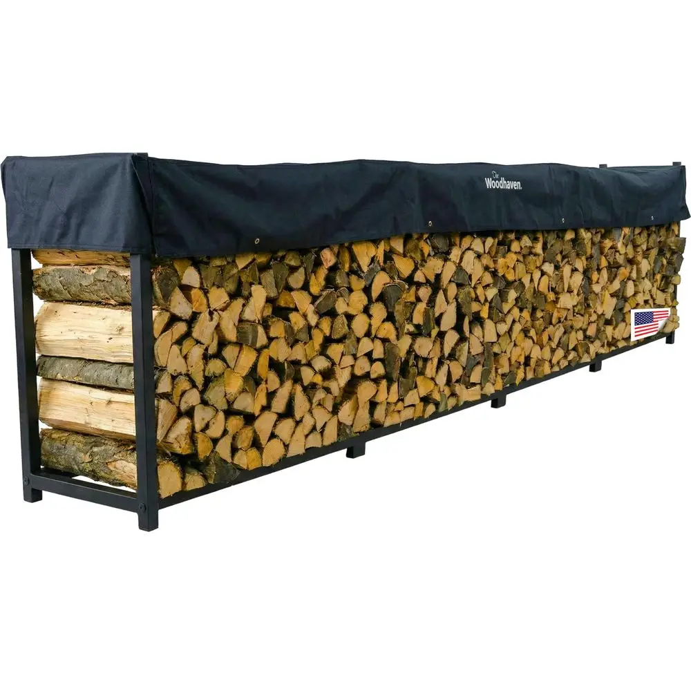 16Foot Firewood Rack American Brand 1 Cord Raised Lumber Storage Rack Keeps Wood Dry amp Ready HeavyDuty Steel, Lifetime Struct
16Foot Firewood Rack American Brand 1 Cord Raised Lumber Storage Rack Keeps Wood Dry amp Ready HeavyDuty Steel, Lifetime Struct