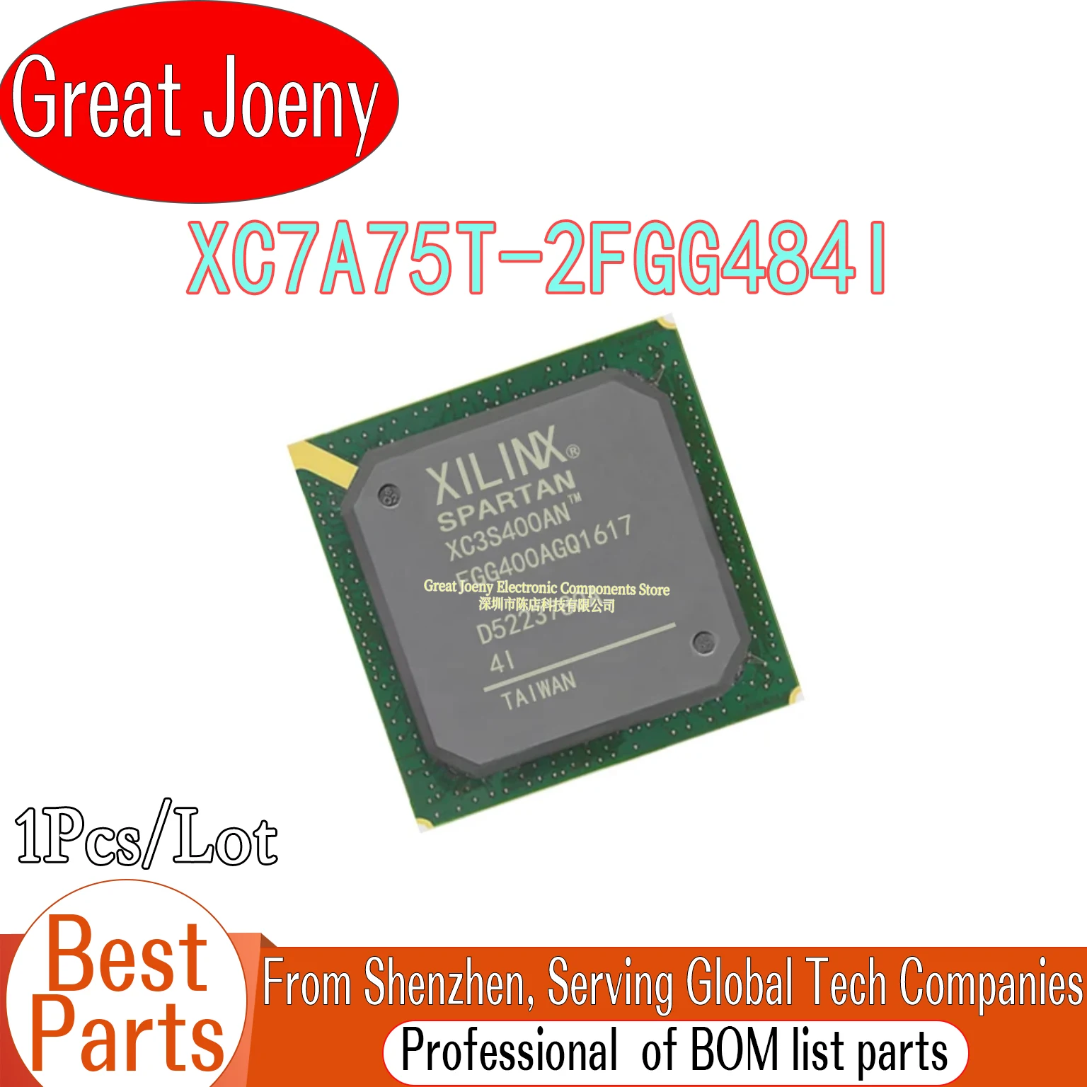 100% New Original XC7A75T-2FGG484I XC7A75T IC Chipset FBGA-484
100% New Original XC7A75T-2FGG484I XC7A75T IC Chipset FBGA-484