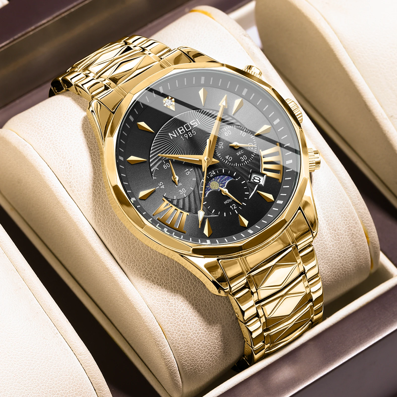 NIBOSI Luxury Sport Wrist Watch For Man Waterproof Luminous Date Men Watch Quartz Stainless Steel Men's Watches Male Reloj+box
NIBOSI Luxury Sport Wrist Watch For Man Waterproof Luminous Date Men Watch Quartz Stainless Steel Men's Watches Male Reloj+box