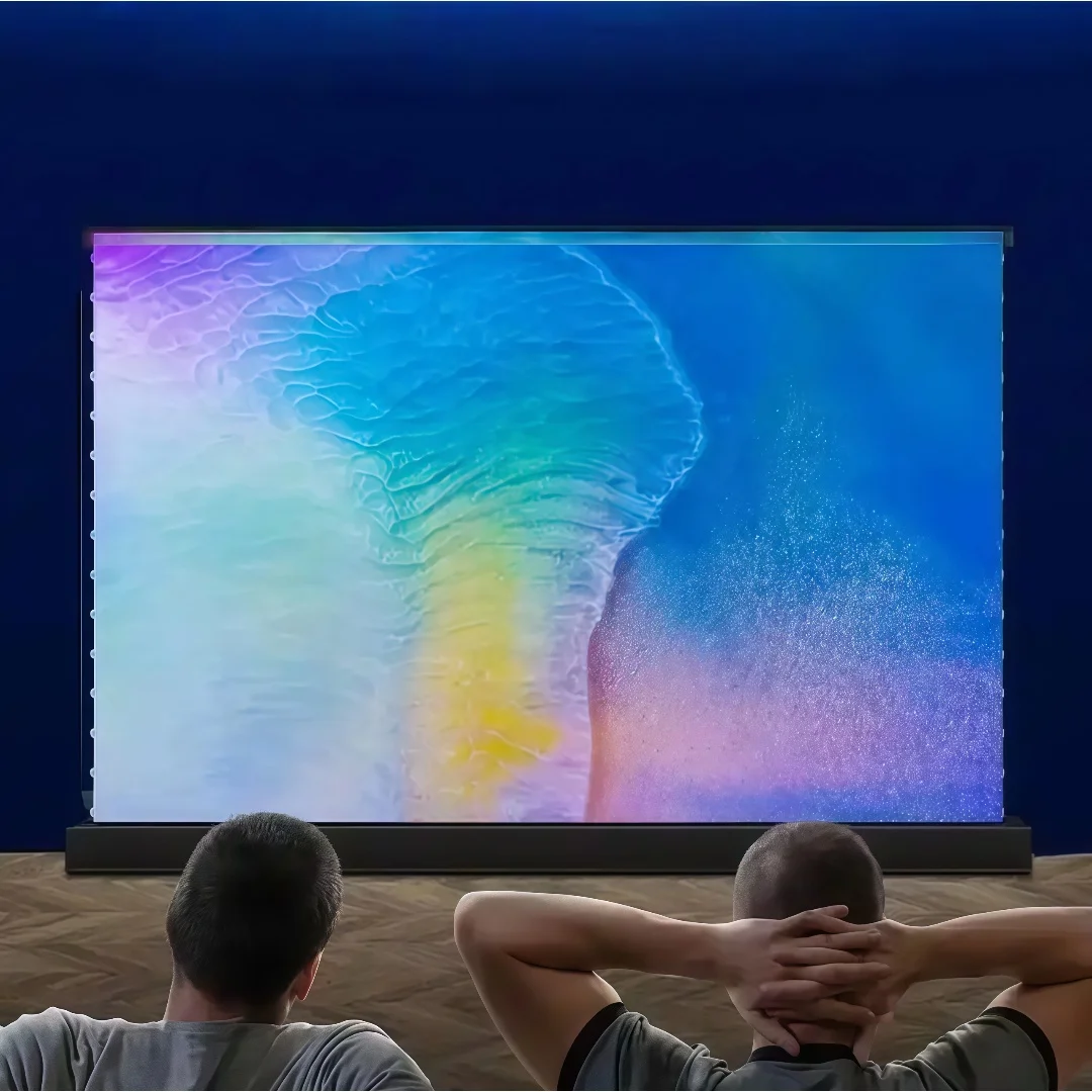 72''-150'' ALR Electric Floor Rising/Lift Up Fresnel Ambient Light Rejection Screen for Smart Home Standard/Long Throw Projector
72''-150'' ALR Electric Floor Rising/Lift Up Fresnel Ambient Light Rejection Screen for Smart Home Standard/Long Throw Projector