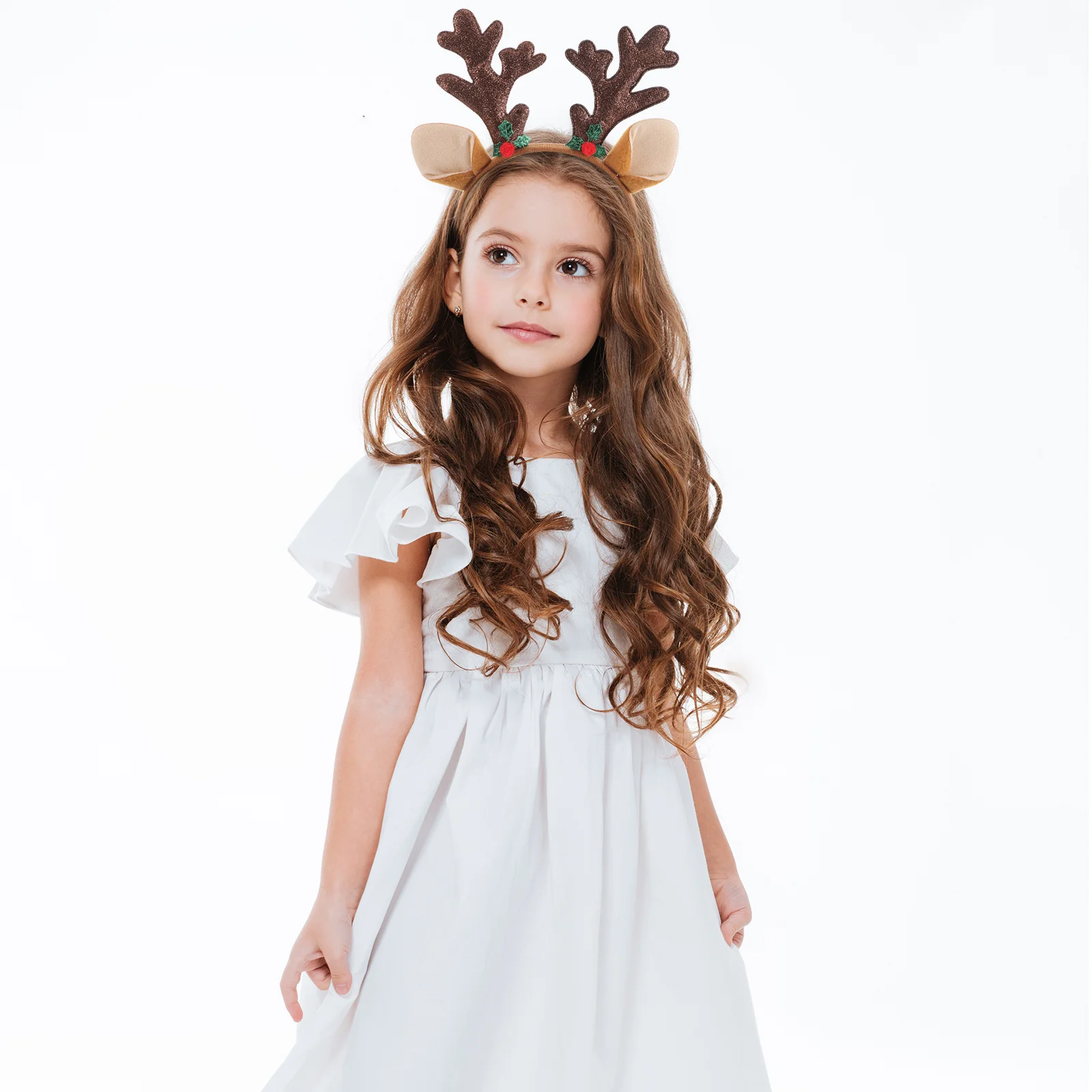 3pcs Christmas Antler Headbands Reindeer Ears Festive Holiday Hair Accessories Cute Soft Family Party Costume For Kids Adults
3pcs Christmas Antler Headbands Reindeer Ears Festive Holiday Hair Accessories Cute Soft Family Party Costume For Kids Adults
