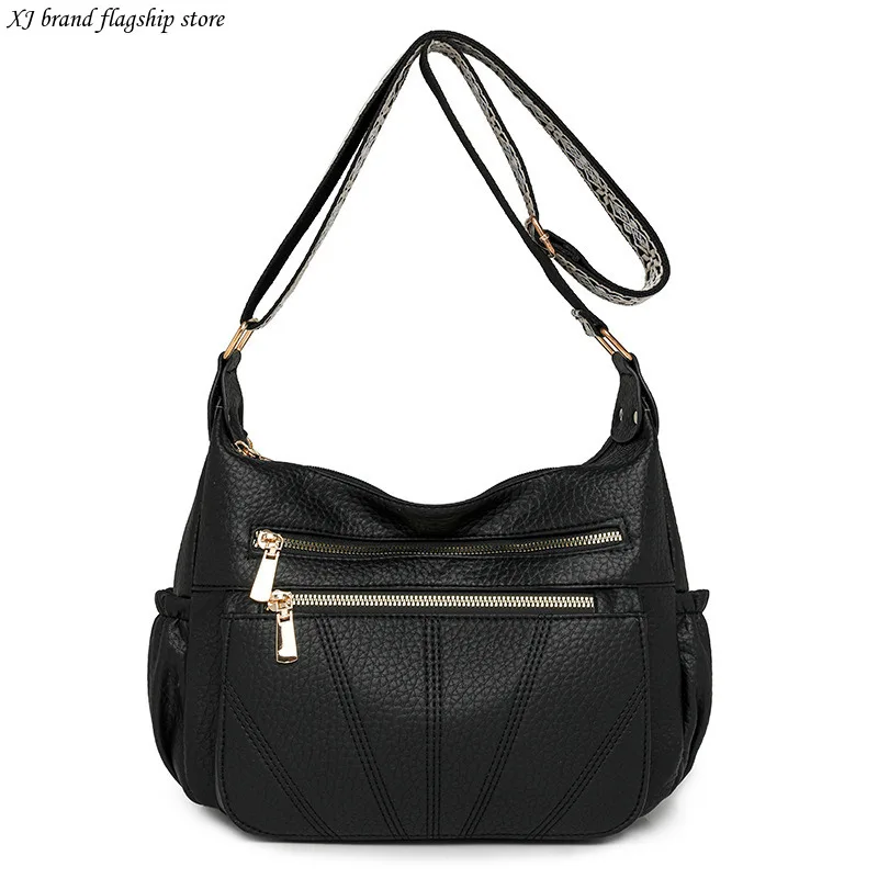 PU Soft Leather Shoulder Women's New Style, Simple, Lightweight, Large Capacity Crossbody, Casual Travel, Middle-Aged Mother
PU Soft Leather Shoulder Women's New Style, Simple, Lightweight, Large Capacity Crossbody, Casual Travel, Middle-Aged Mother