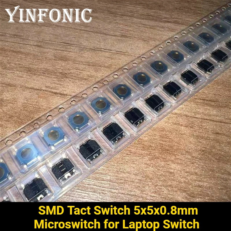 100 шт./500 шт. тактовый переключатель SMD 5x5x0,8 мм микропереключатель для переключателя ноутбука 5*5*0,8
100 шт./500 шт. тактовый переключатель SMD 5x5x0,8 мм микропереключатель для переключателя ноутбука 5*5*0,8
