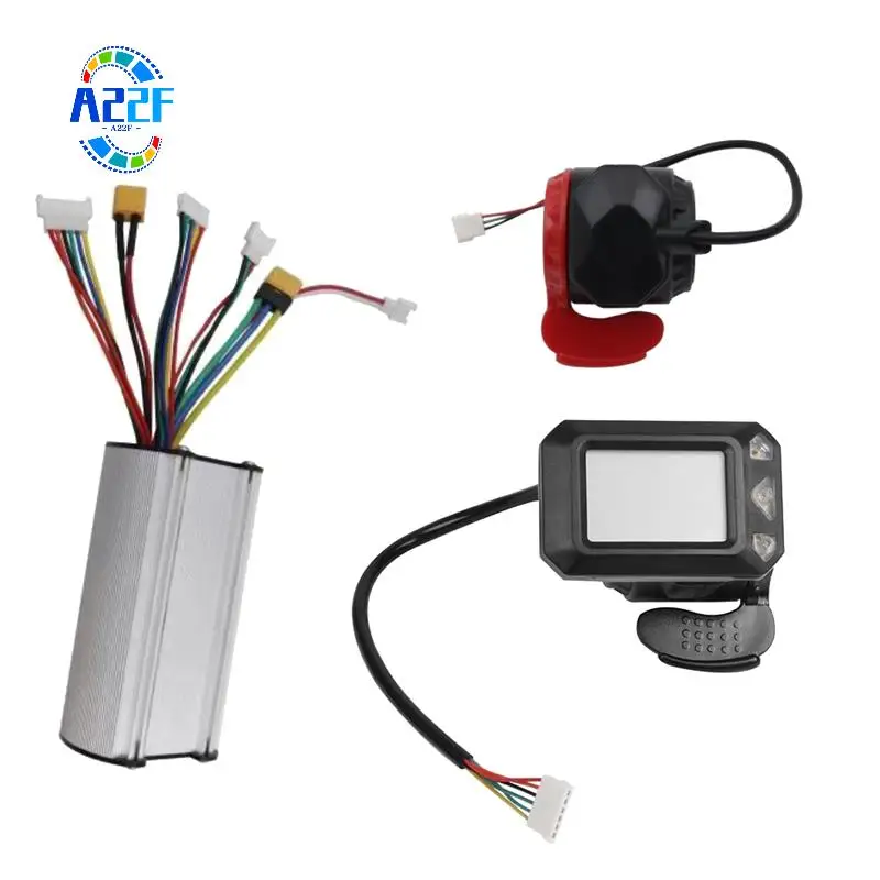 A22F-Folding Scooter Controller Kit Electric Scooter Controller LCD Display Brake Accelerator Throttle Set 
A22F-Folding Scooter Controller Kit Electric Scooter Controller LCD Display Brake Accelerator Throttle Set