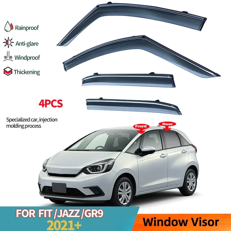 For HONDA FIT JAZZ GR 2021+ Car Door Visor Deflectors Vent Visor Awnings Sun Rain Snow Weather Shield Guard Accessories
For HONDA FIT JAZZ GR 2021+ Car Door Visor Deflectors Vent Visor Awnings Sun Rain Snow Weather Shield Guard Accessories