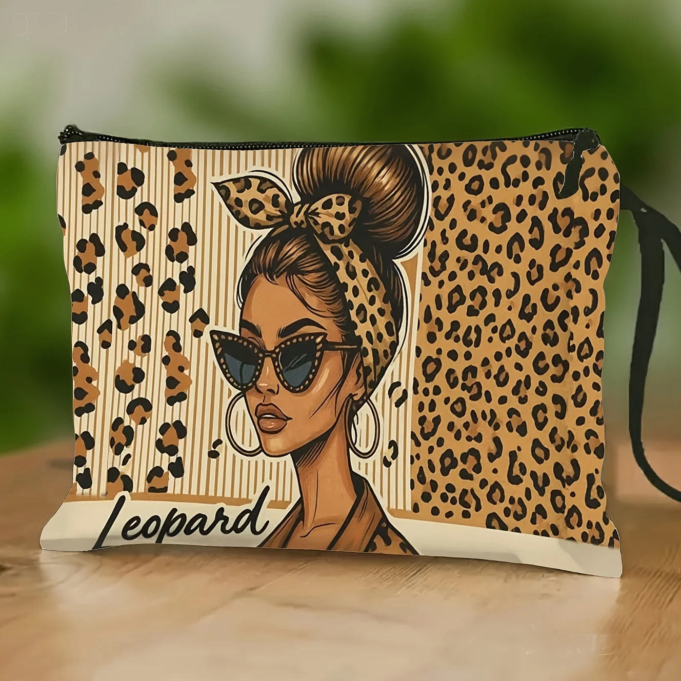 Leopard Print Toiletry Bag Portable Cosmetics Storage Pouch with A Zipper Suitable for Travel Students Work for Women Gifts
Leopard Print Toiletry Bag Portable Cosmetics Storage Pouch with A Zipper Suitable for Travel Students Work for Women Gifts