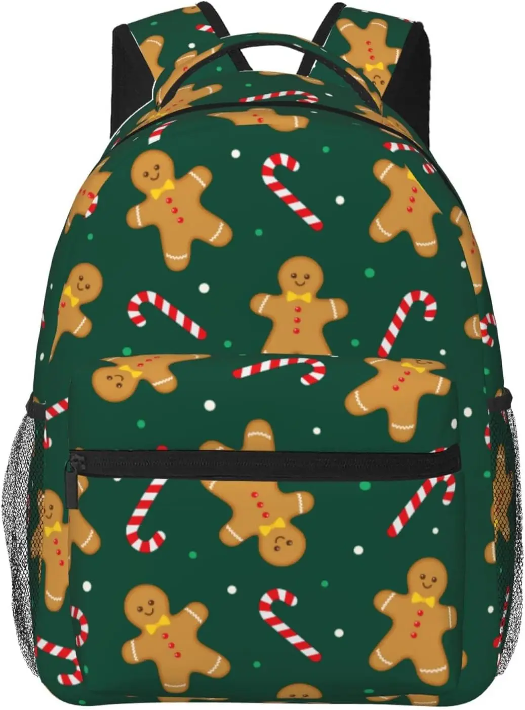 Christmas Gingerbread Man and Candy Cane Lightweight Laptop Backpack for Women Men College Bookbag Casual Daypack Travel Bag
Christmas Gingerbread Man and Candy Cane Lightweight Laptop Backpack for Women Men College Bookbag Casual Daypack Travel Bag