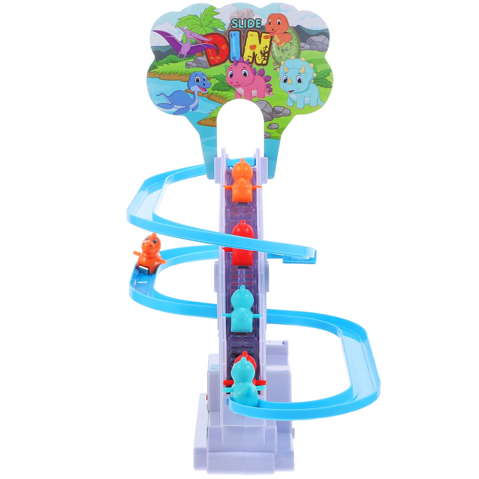 Electric Slide Dinosaur Stairs Toy Children’s Toys Climbing Race Track Alloy Childrens
Electric Slide Dinosaur Stairs Toy Children’s Toys Climbing Race Track Alloy Childrens