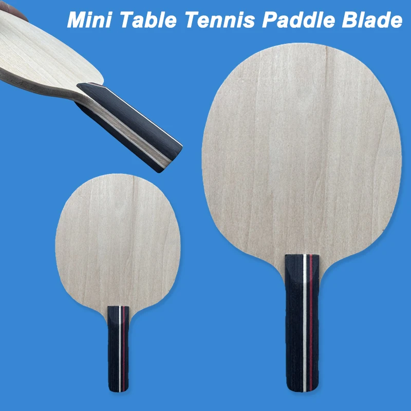 5-Ply Mini Table Tennis Blade Basswood Surface Ayous Ply Paulownia Core PingPong Paddle Autograph Collectible TableTennis Racket
5-Ply Mini Table Tennis Blade Basswood Surface Ayous Ply Paulownia Core PingPong Paddle Autograph Collectible TableTennis Racket