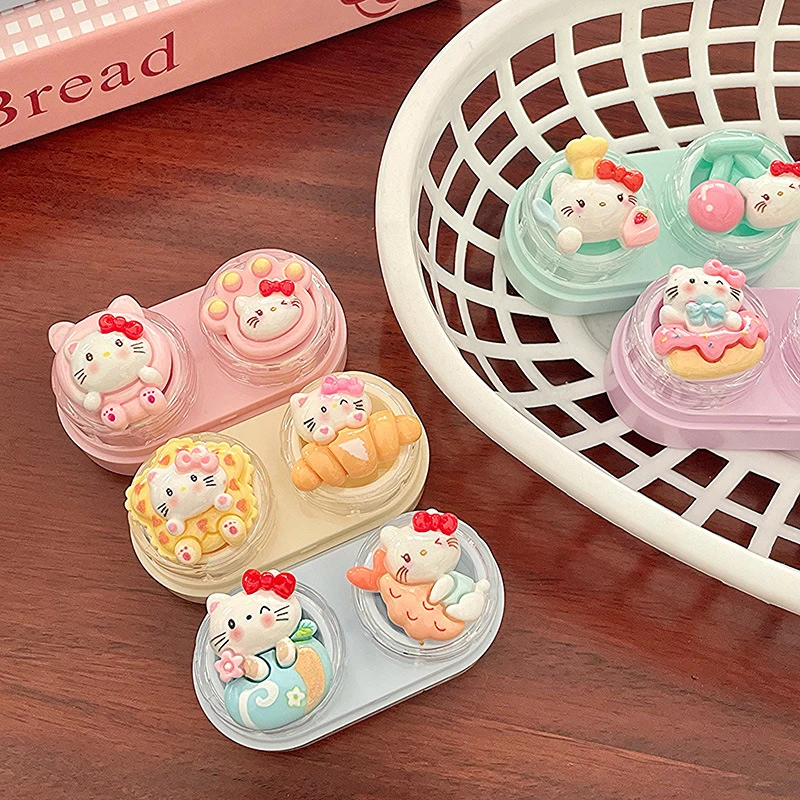 Милый чехол для контактных линз Hello Kitty Sanrio Kt Cat, портативная коробка для красоты, контейнер для ухода за глазами, коробка без поворотной крышки
Милый чехол для контактных линз Hello Kitty Sanrio Kt Cat, портативная коробка для красоты, контейнер для ухода за глазами, коробка без поворотной крышки