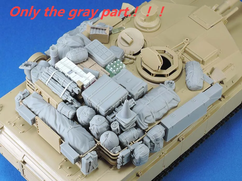 1:35 Ratio Resin Armored Vehicle Parts Supply Package M1a1 M1A2 Storage Tank Style 2
1:35 Ratio Resin Armored Vehicle Parts Supply Package M1a1 M1A2 Storage Tank Style 2