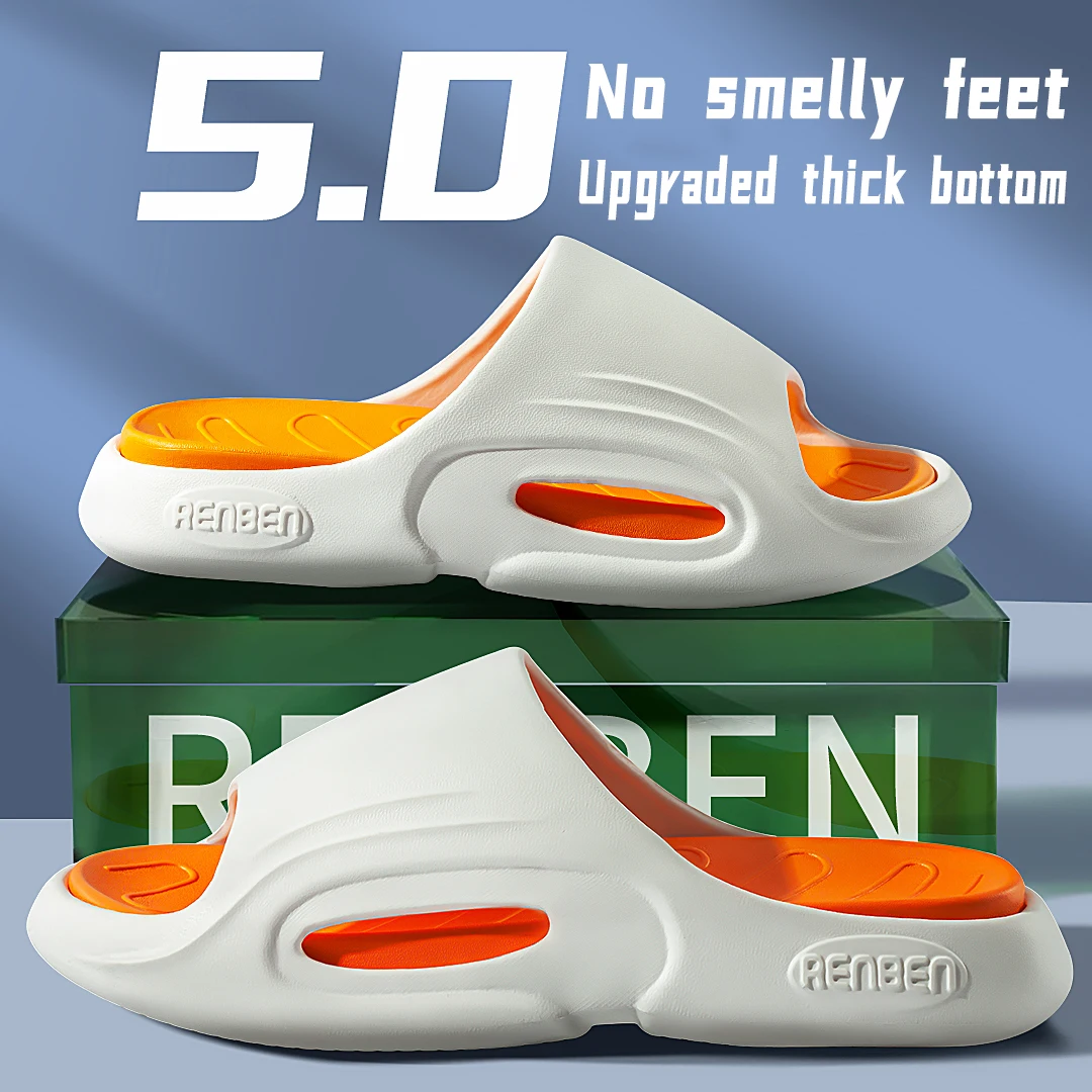 NAFOING/Новые мужские летние тапочки, домашние нескользящие шлепанцы для душа на толстой подошве, уличные мягкие модные пляжные туфли с облаками, шлепанцы
NAFOING/Новые мужские летние тапочки, домашние нескользящие шлепанцы для душа на толстой подошве, уличные мягкие модные пляжные туфли с облаками, шлепанцы