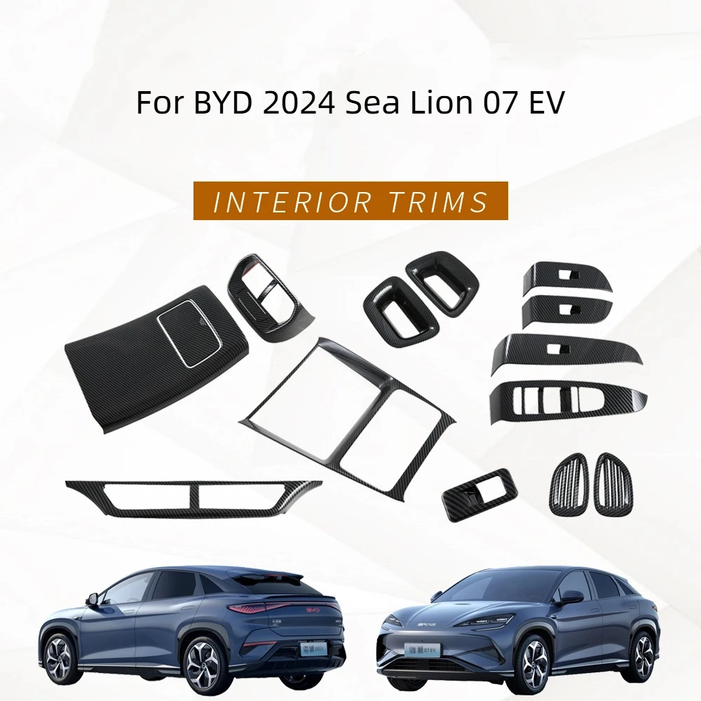 Front dashboard air conditioning vent, the interior armrest and automotive components For BYD 2024 Haishi 07 electric vehicle
Front dashboard air conditioning vent, the interior armrest and automotive components For BYD 2024 Haishi 07 electric vehicle