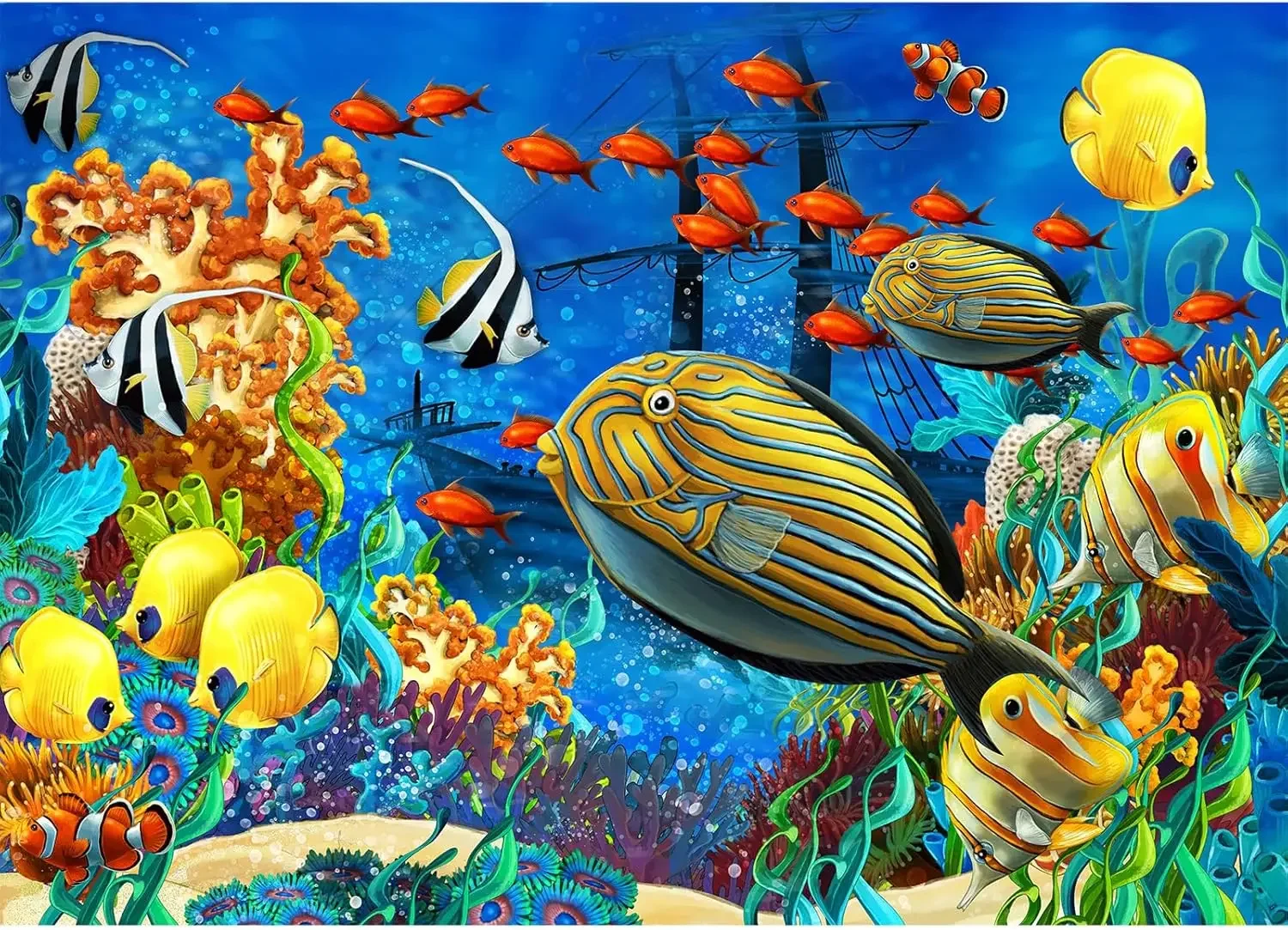 Wooden Jigsaw Puzzle 120/300/500/1000 Piece for Adult Small Fish in The Ocean Landscape Puzzle Game Educationa Toy Birthday Gift
Wooden Jigsaw Puzzle 120/300/500/1000 Piece for Adult Small Fish in The Ocean Landscape Puzzle Game Educationa Toy Birthday Gift