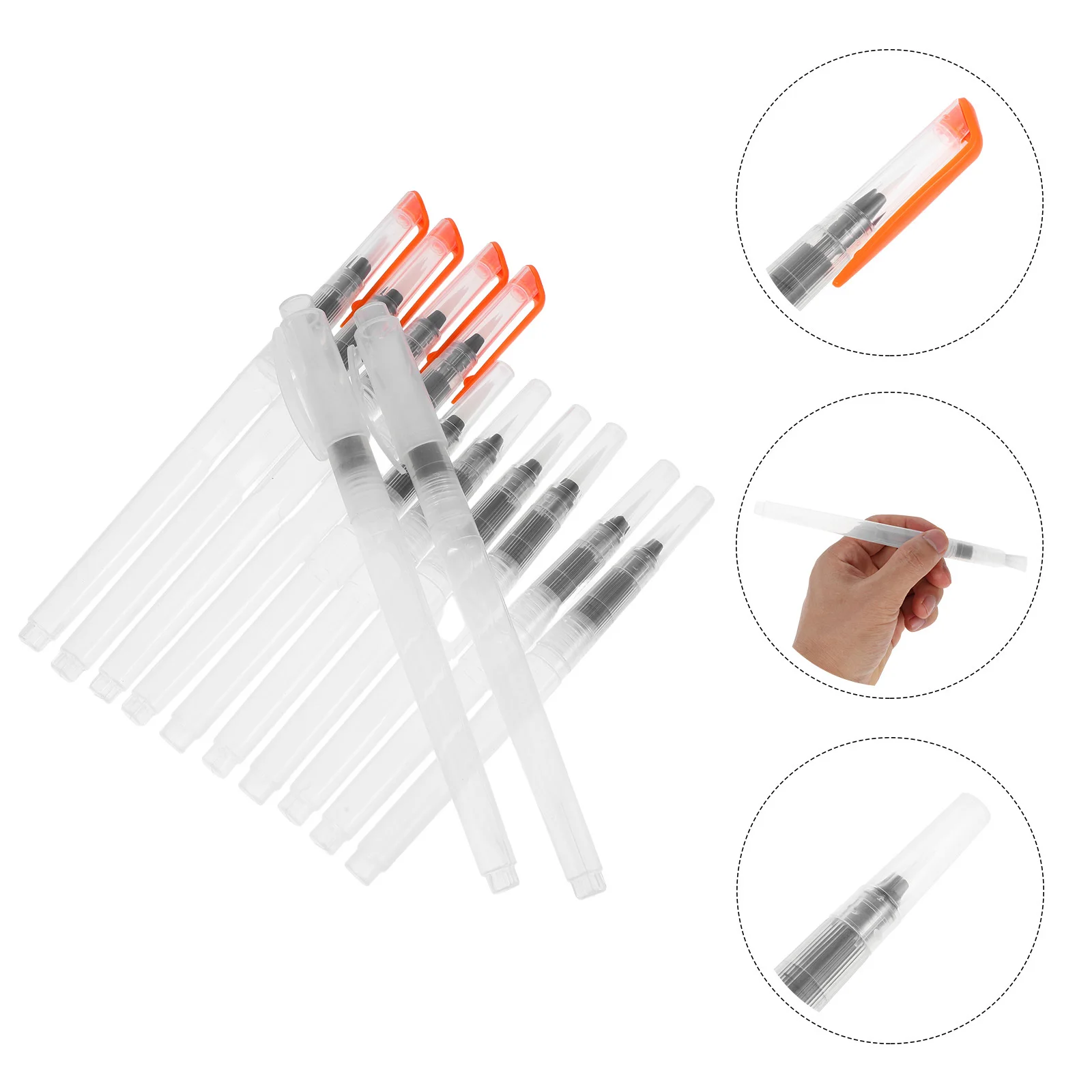 12Pcs Watercolor Paint Brush Set Fine Tip Flat Tips Script Liner for Watercolor Acrylic Oil Artists
12Pcs Watercolor Paint Brush Set Fine Tip Flat Tips Script Liner for Watercolor Acrylic Oil Artists