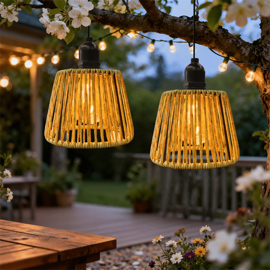 1pc Wicker Pendant Light, Wicker Bohemian Pendant Light, Wicker Lampshade With Timer, Battery Powered, Very Suitable For Coastal Style Hanging Lamps In Kitchen Islands, Terraces, Trees, Pergolas, Pavilions, And Porches
1pc Wicker Pendant Light, Wicker Bohemian Pendant Light, Wicker Lampshade With Timer, Battery Powered, Very Suitable For Coastal Style Hanging Lamps In Kitchen Islands, Terraces, Trees, Pergolas, Pavilions, And Porches